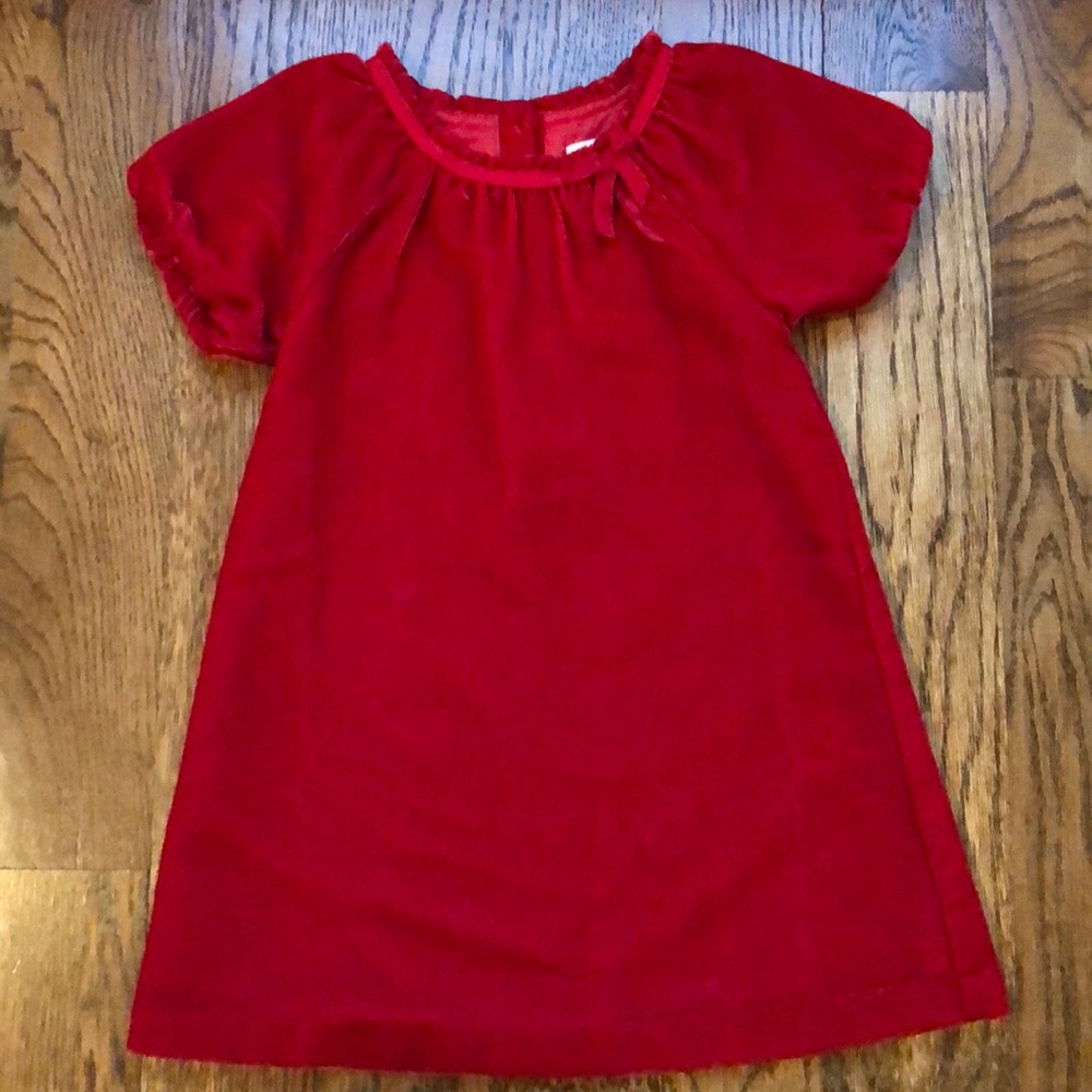 Boden Crushed Velvet Dress